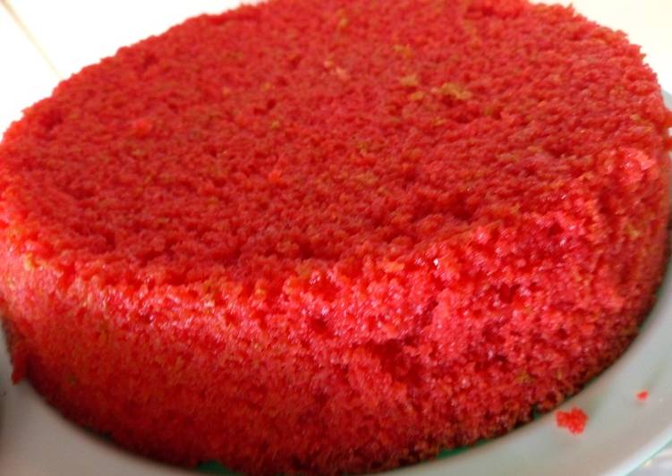 Simple Way to Prepare Super Quick Homemade Red velvet cake-2