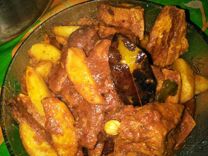 Langkah Mudah untuk Membikin Resep Semur tahu tempe kentang yang Sempurna Anti Ribet, Mantap