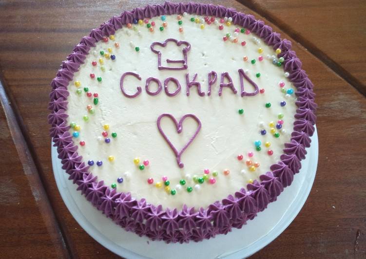 Recipe of Ultimate Cookpad Vanila Sponge Cake