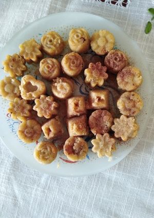 Φωτογραφία της συνταγής Σιμιγδαλένιος χαλβάς με μέλι σε μπουκιές
