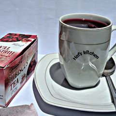 Hibiscus tea A picture of Hibiscus tea.
