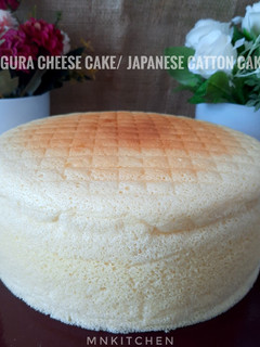 Foto resep Ogura Cheese Cake / Japanese Catton Cake⭐