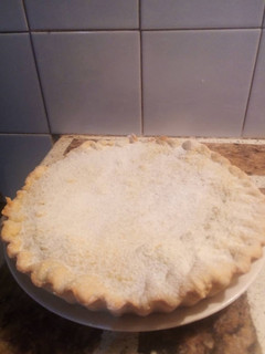 Una foto de Tarta de ricota y coco