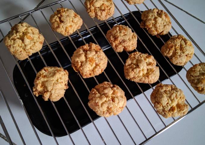 Cornflakes Cookies Tanpa Mixer