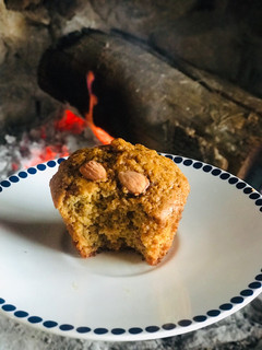 Una foto de Muffins de banana y almendras 🤩