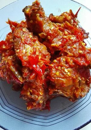 Foto resep Ayam goreng sambal pedas