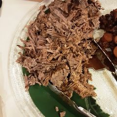 Wine braised Brisket A picture of Wine braised Brisket.