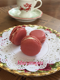 Foto resep Macaron - Red Velvet ft Tiramisu