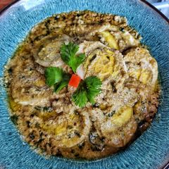 A picture of Egg malai masala.