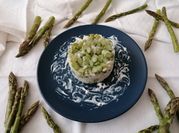 A picture of stalks asparagus