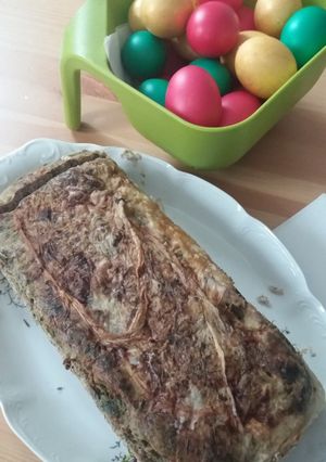O poză a rețetei Drob de miel.