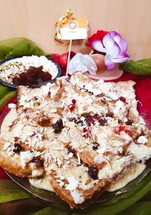 A picture of Shahi Tukray.