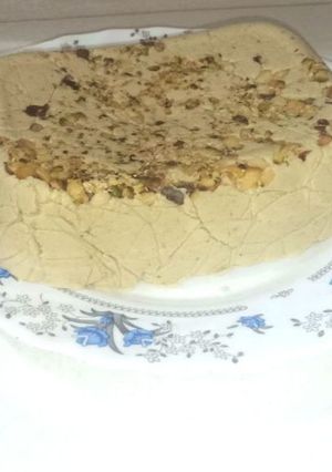 عکسی از دستور حلوا ارده خونگی