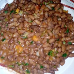 A picture of Yellow beans stew.