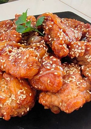 Foto resep Ayam Goreng Saos Wijen Gampang Banget