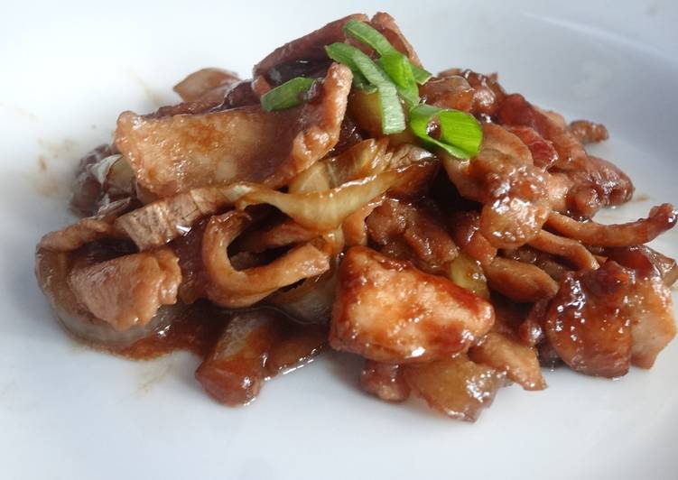 Cara Gampang Membuat Ayam Teriyaki Saori (instan), Lezat