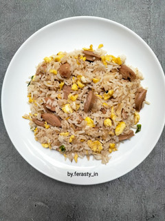Foto resep Nasi Goreng Sosis (Bumbu Iris)