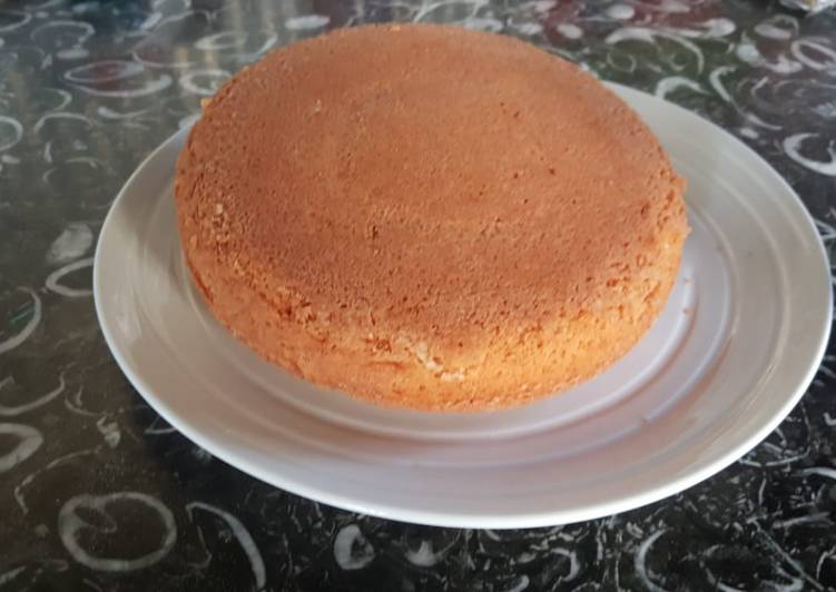 Simple orange-vanilla cake #4weekschallenge