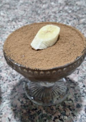 Une photo de Banane 🍌au chocolat noir 🍫et cacao
