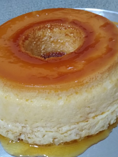 Una foto de Flan casero