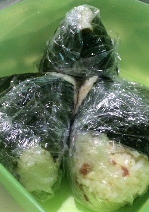 Foto resep Onigiri kornet & Nuget