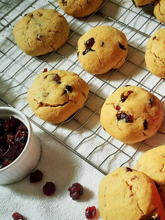 A picture of Cranberry Cookies.