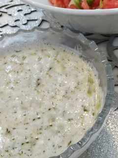 عکسی از دستور سس ماست