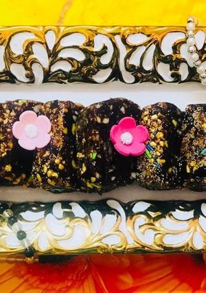 A picture of Sugar free date bars(aftari recipe).