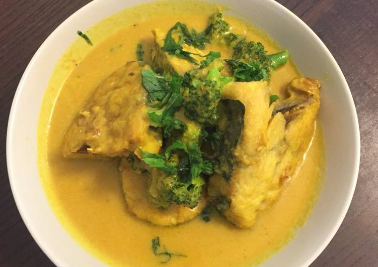 Recipe of Ultimate Coconut milk fish