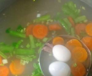 Resep Mudah Sup ceker telur puyuh  Gurih Mantul