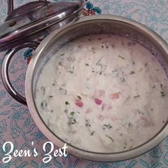 A picture of Vegetable Raita.