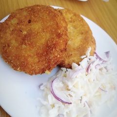 A picture of Creamy potato croquettes.