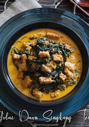 Foto resep Gulai Daun Singkong Tempe@mamasusancooks