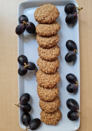 Una foto de Galletas de avena especiadas