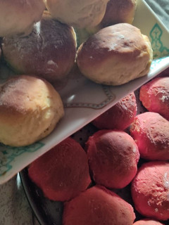 Una foto de Pan de palta y de remolacha (🌱)