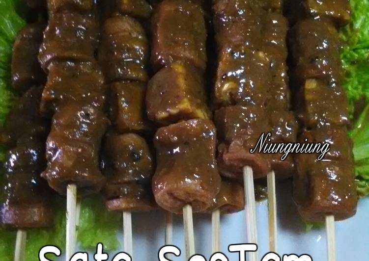 Simple Way to Prepare Cooking Sate SosTem
