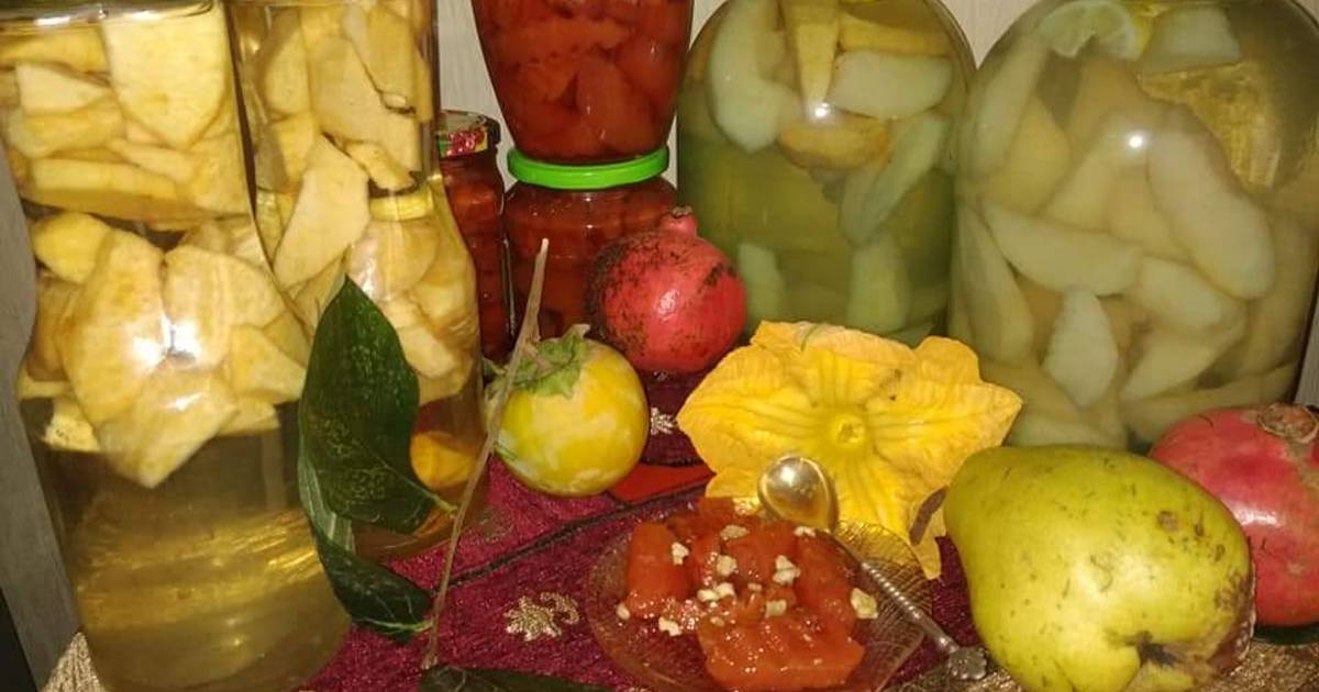Компот из айвы самый вкусный рецепт