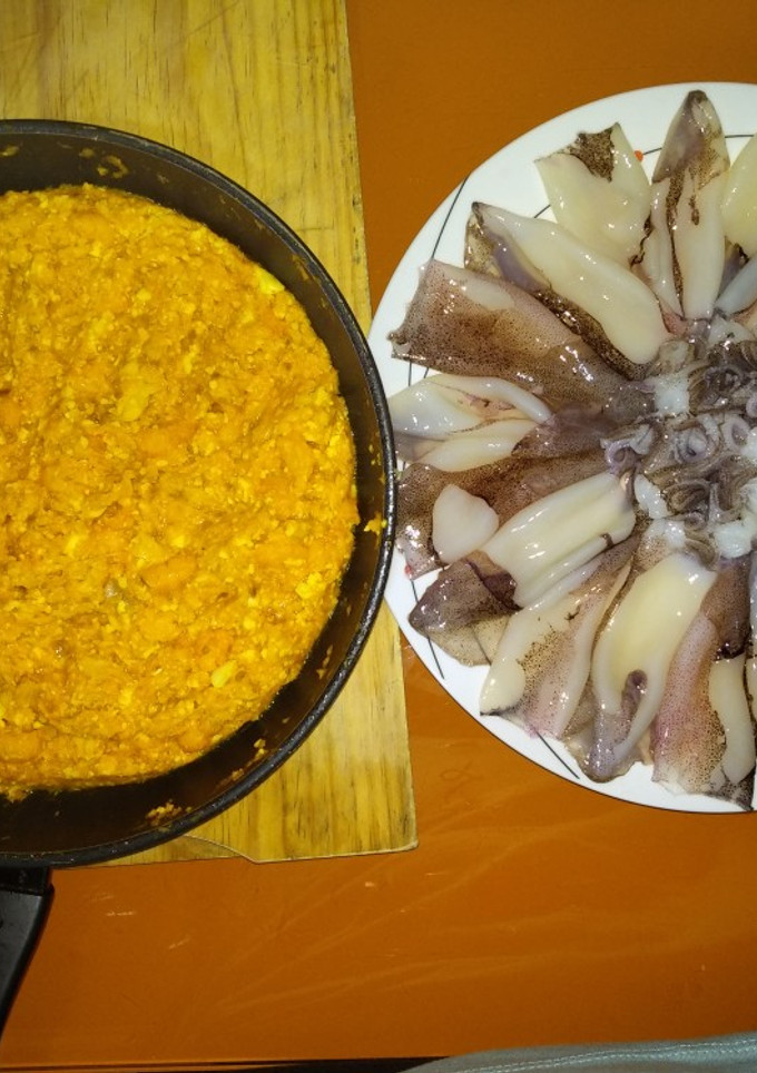 Una foto de Relleno para calamares