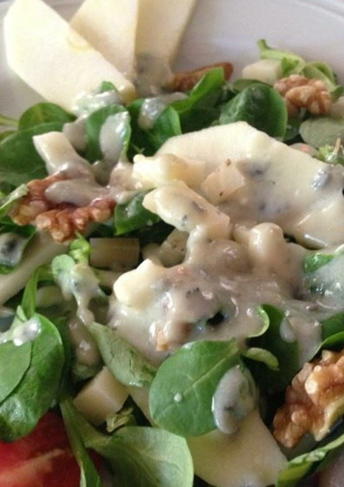 Una foto de Ensalada dos quesos