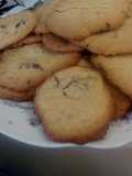 Galletas de mantequilla y chips de chocolate