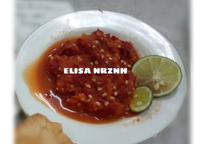 Resep 2 Sambal Dadak Oleh Elisa Nz Cookpad