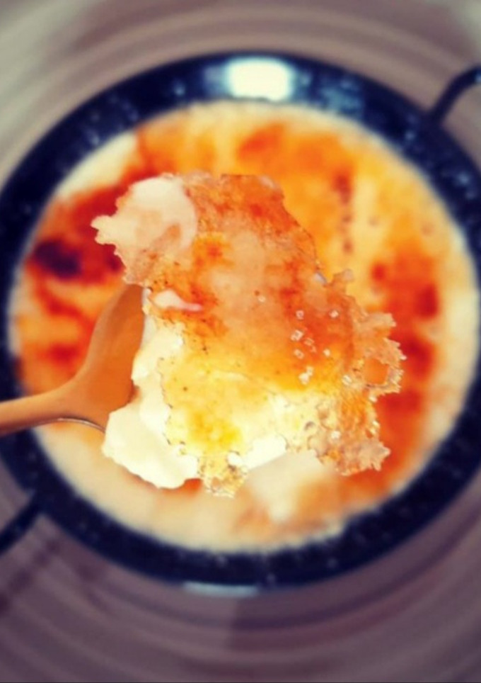 Una foto de Arroz con leche con un toque de anís y azúcar quemado
