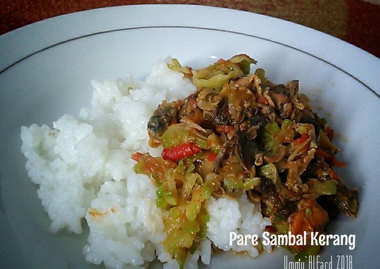 Resep Pare Sambal Kerang yang Enak