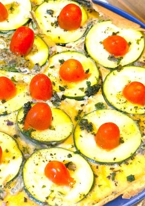 Foto di Frittata di zucchine in padella