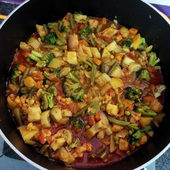 A picture of Mix vegetable.