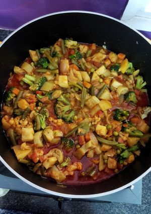 A picture of Mix vegetable.