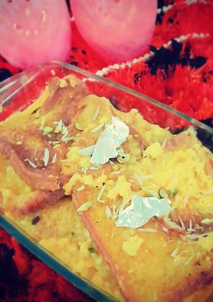 A picture of Shahi tukray.