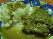 Una foto de lomo a la mostaza