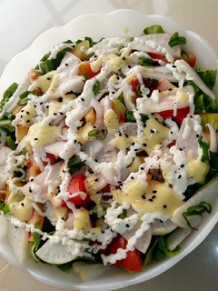 A picture of Parsnip salad.