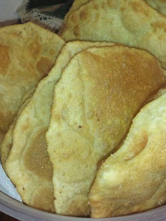 Una foto de Tortas fritas con harina de trigo y maíz🌽🌾
